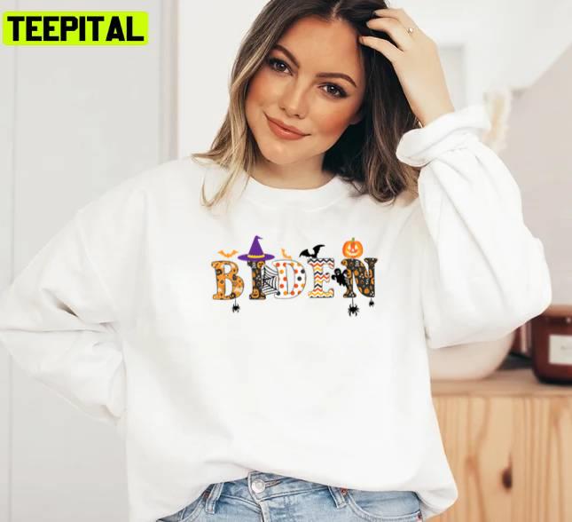 Funny Confused Joe Biden Halloween Spooky Night Unisex Sweatshirt Funny Confused Joe Biden Halloween Spooky Night Unisex Sweatshirt