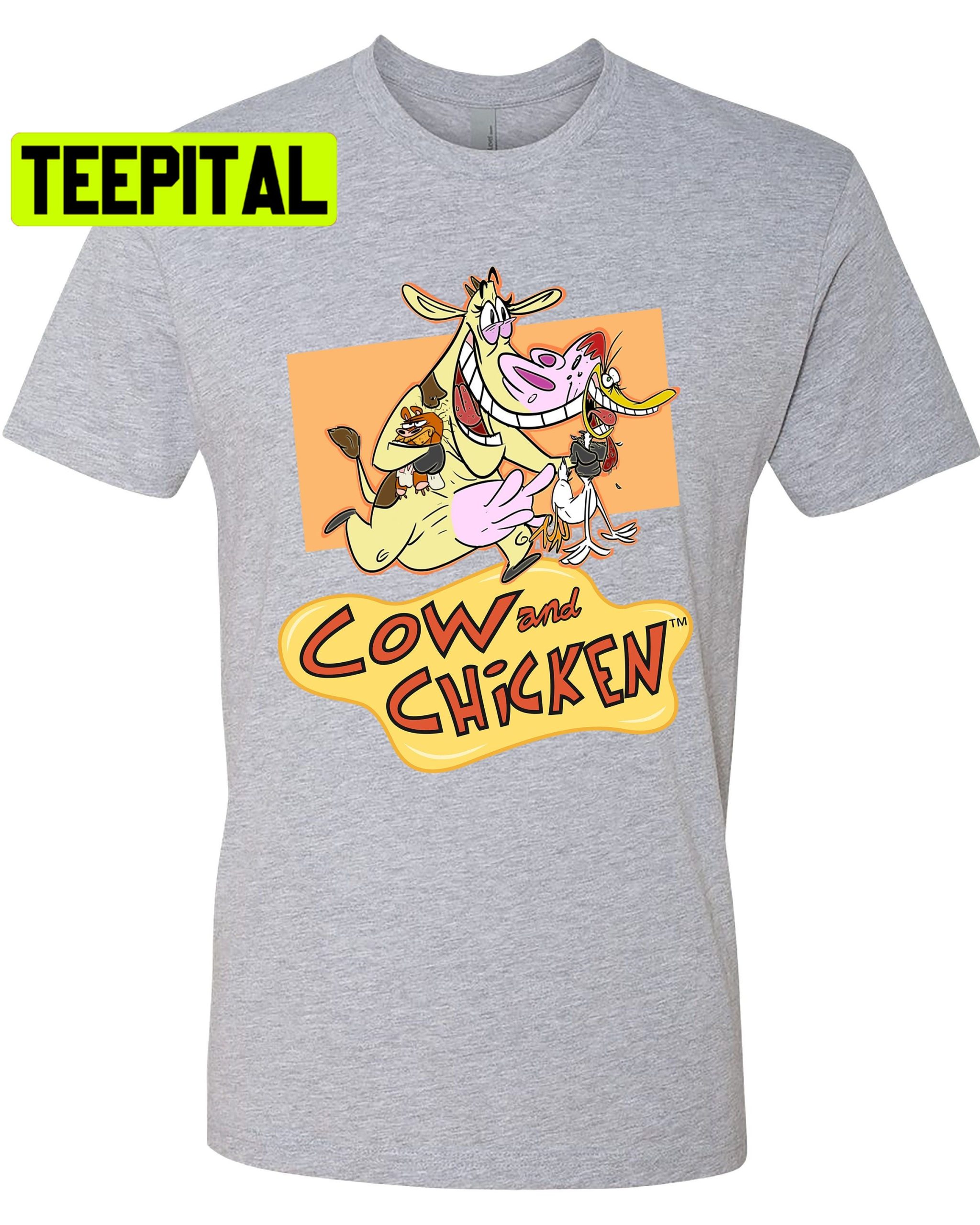 Funny Cow And Chicken Trending Unisex Shirt Funny Cow And Chicken Trending Unisex Shirt