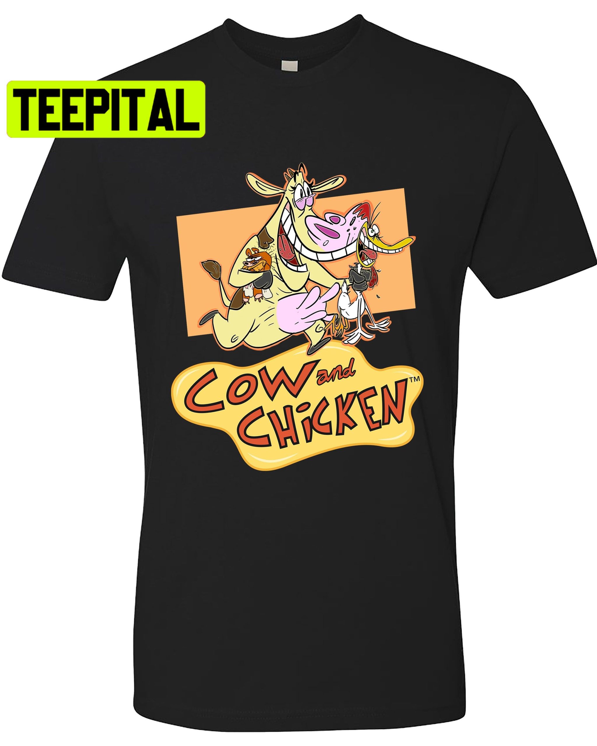 Funny Cow And Chicken Trending Unisex Shirt Funny Cow And Chicken Trending Unisex Shirt