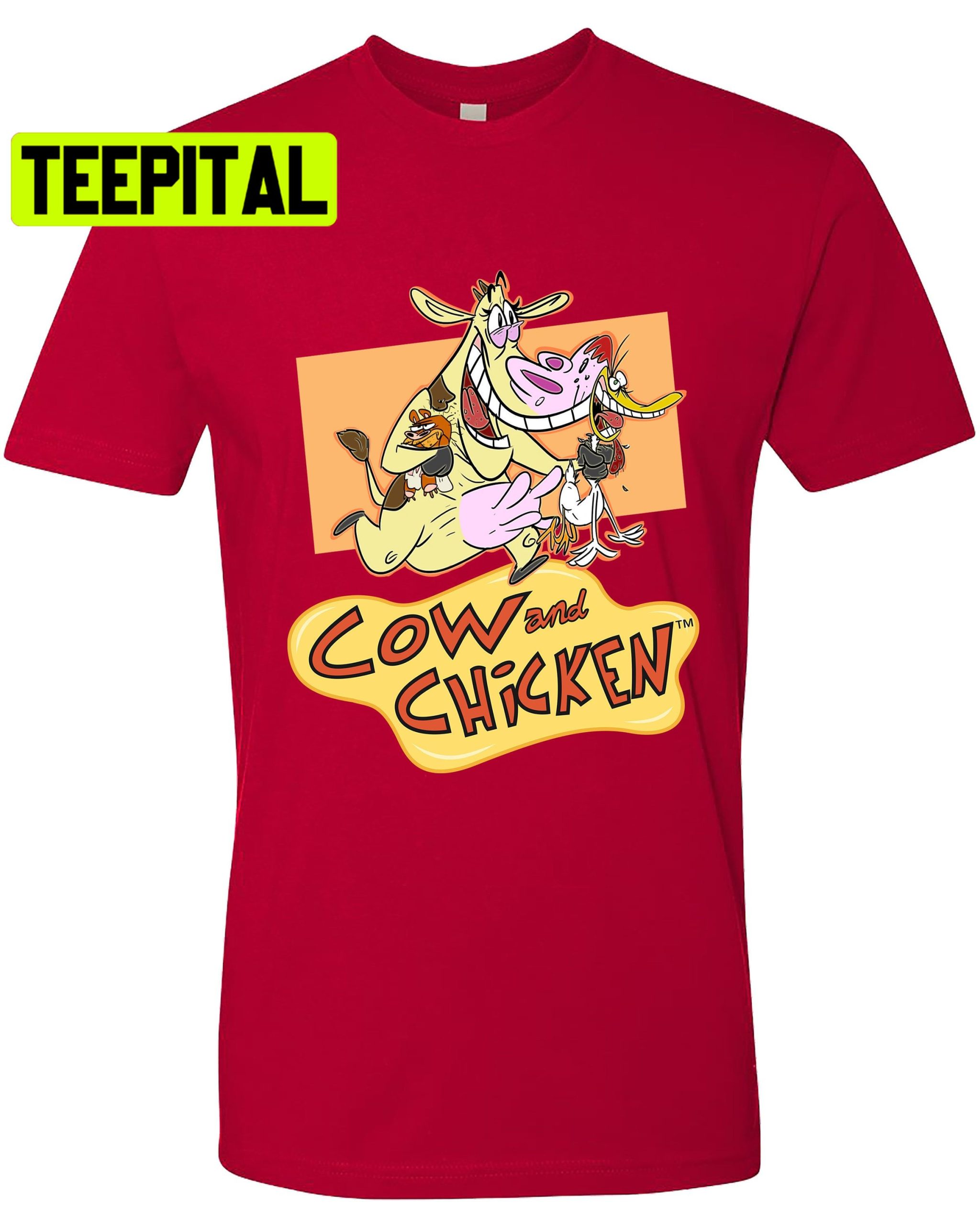 Funny Cow And Chicken Trending Unisex Shirt Funny Cow And Chicken Trending Unisex Shirt