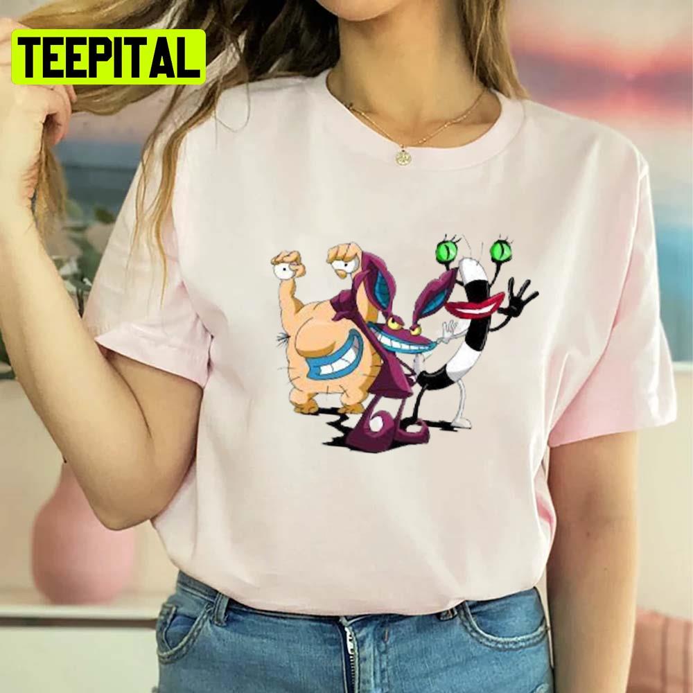 Funny Friendship Oblina Ahh Real Monsters Unisex T-Shirt Funny Friendship Oblina Ahh Real Monsters Unisex T-Shirt