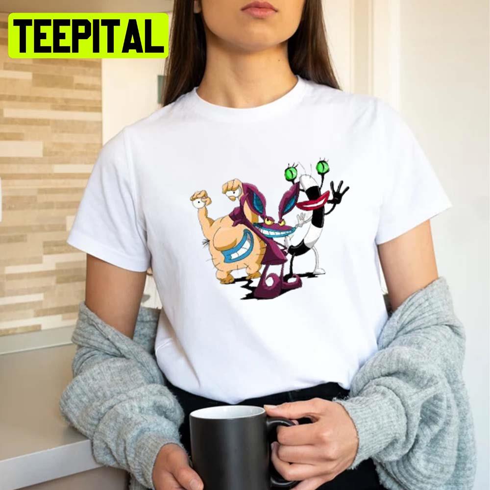 Funny Friendship Oblina Ahh Real Monsters Unisex T-Shirt Funny Friendship Oblina Ahh Real Monsters Unisex T-Shirt