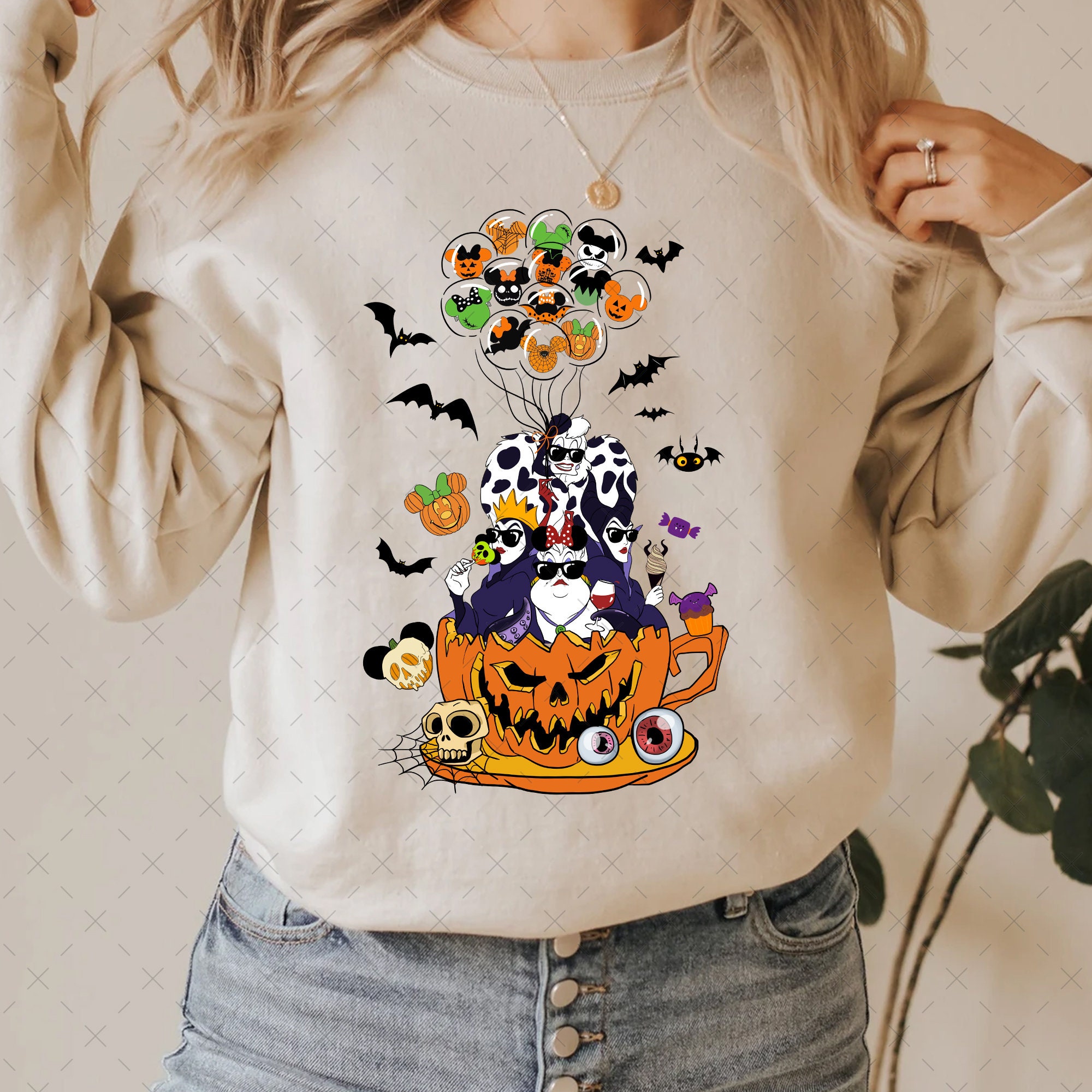 Funny Villainvillain Villains Evil Princesses Disney Halloween Unisex Sweatshirt Funny Villainvillain Villains Evil Princesses Disney Halloween Unisex Sweatshirt