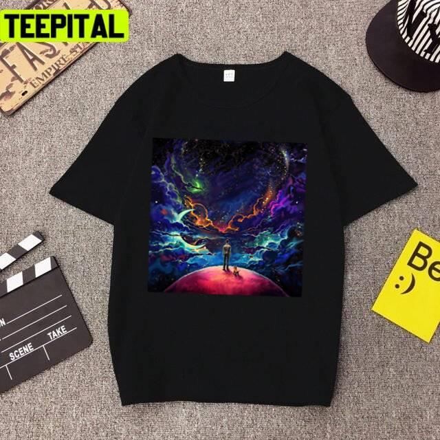 Galaxy Planet Star Kid Cudi Unisex T-Shirt Galaxy Planet Star Kid Cudi Unisex T-Shirt