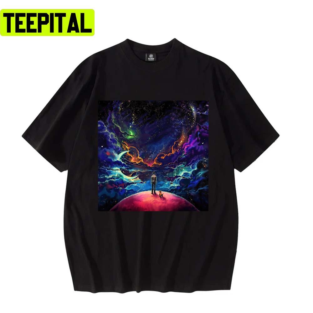 Galaxy Planet Star Kid Cudi Unisex T-Shirt Galaxy Planet Star Kid Cudi Unisex T-Shirt