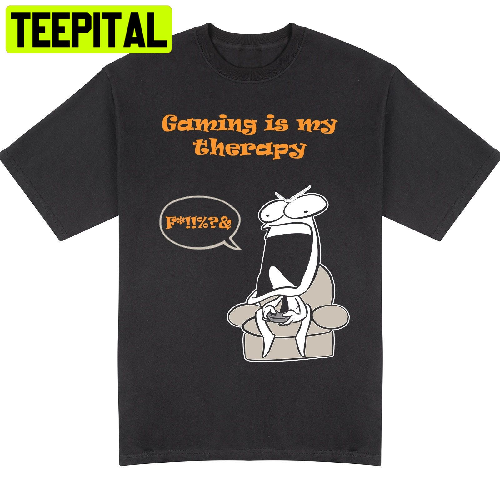 Gaming Is My Therapy Funny Gaming Unisex T-Shirt Gaming Is My Therapy Funny Gaming Unisex T-Shirt