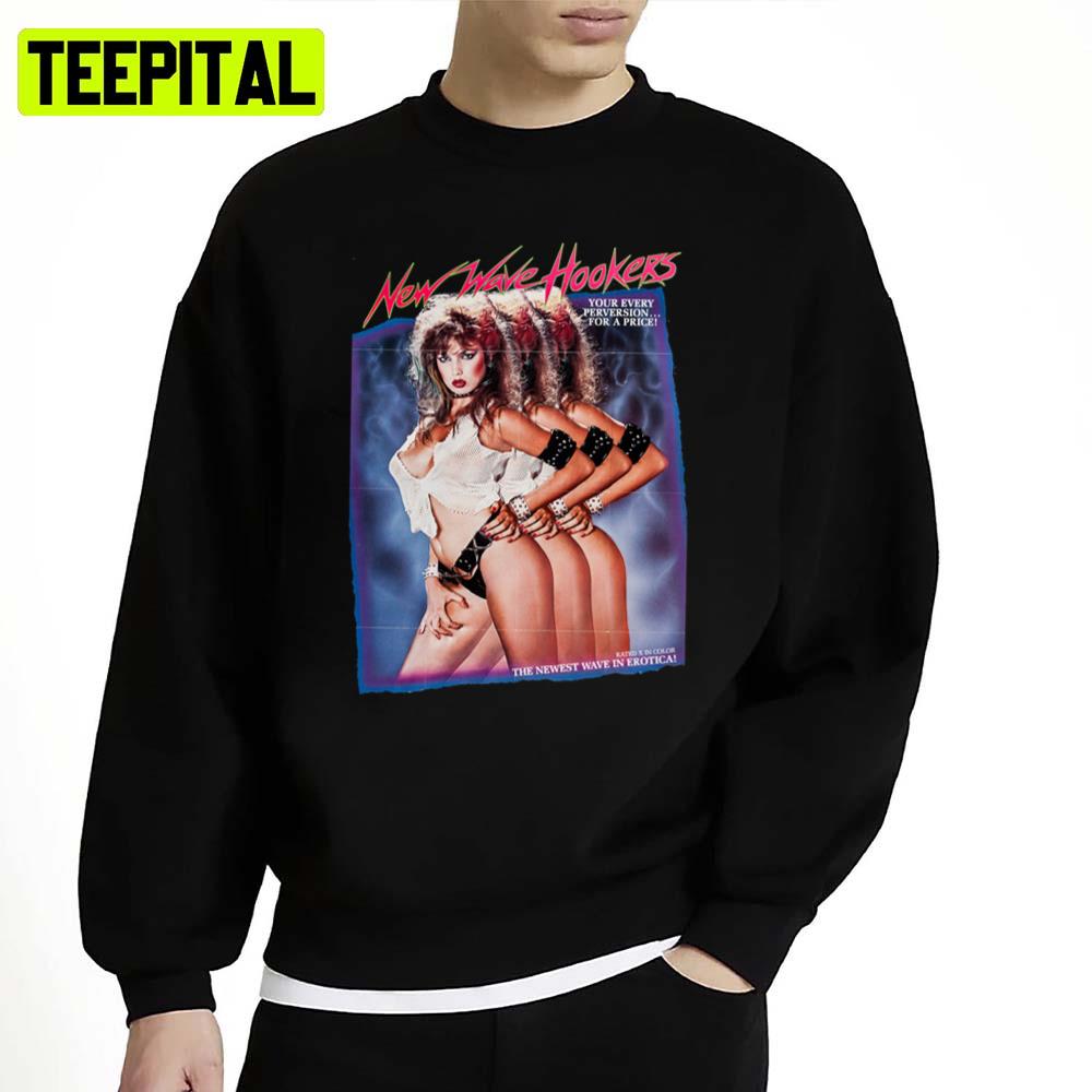 Ginger Lynn New Wave Hookers 1985 Unisex Sweatshirt Ginger Lynn New Wave Hookers 1985 Unisex Sweatshirt