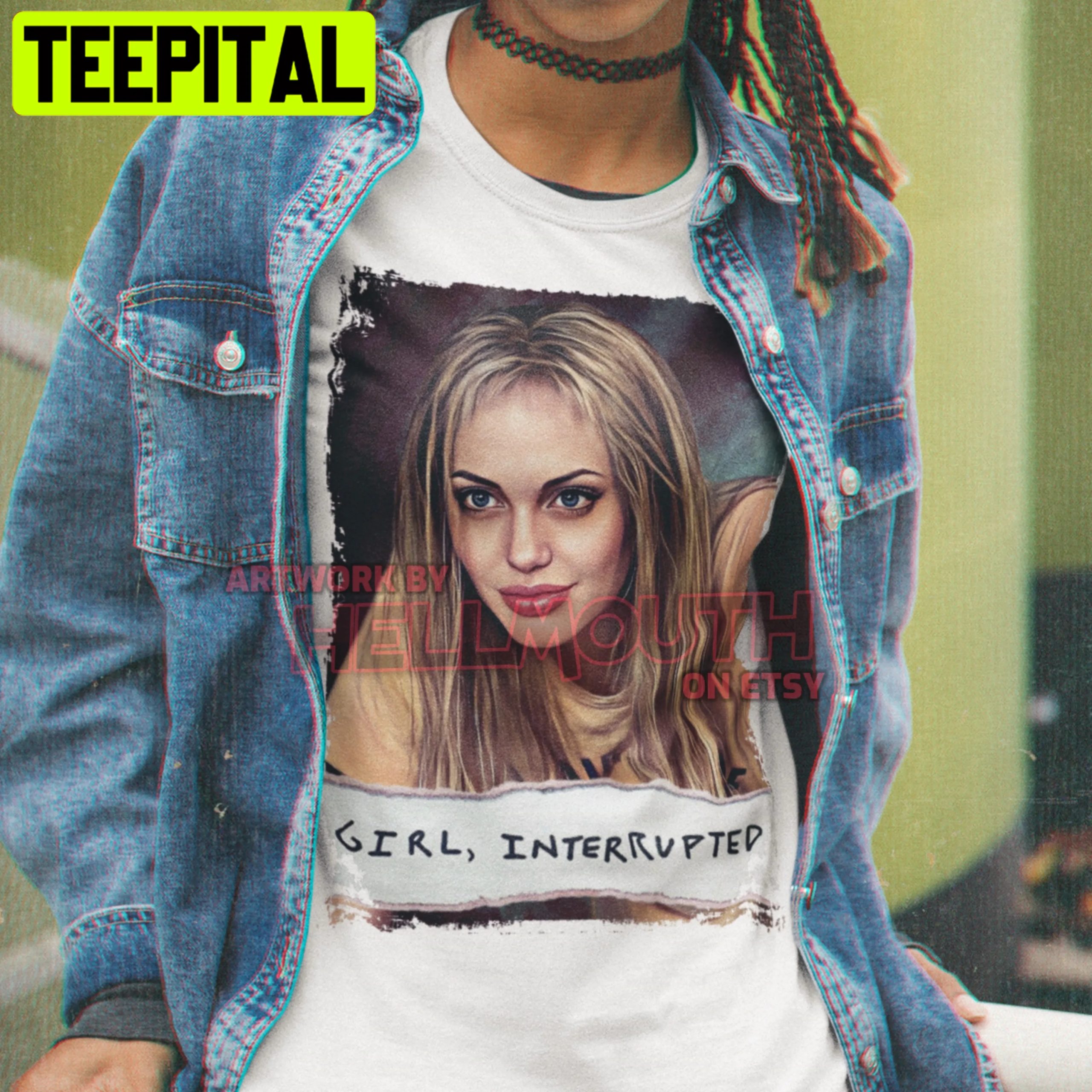 Girl Interrupted Angelina Jolie Trending Unisex T-Shirt Girl Interrupted Angelina Jolie Trending Unisex T-Shirt