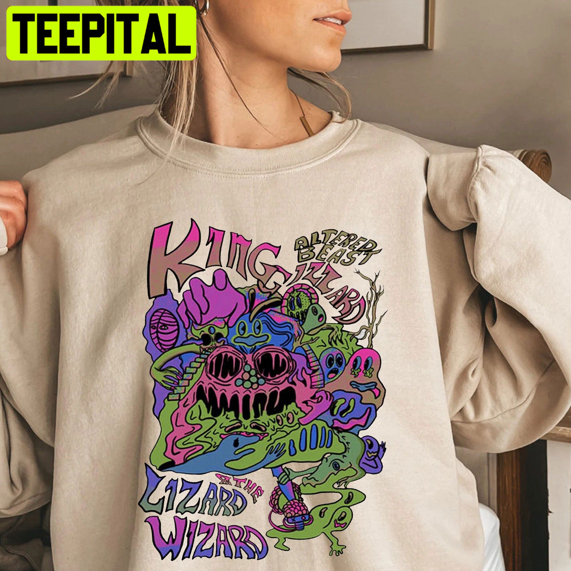 Gizzard And Lizard Wizard Trending Unisex Shirt Gizzard And Lizard Wizard Trending Unisex Shirt