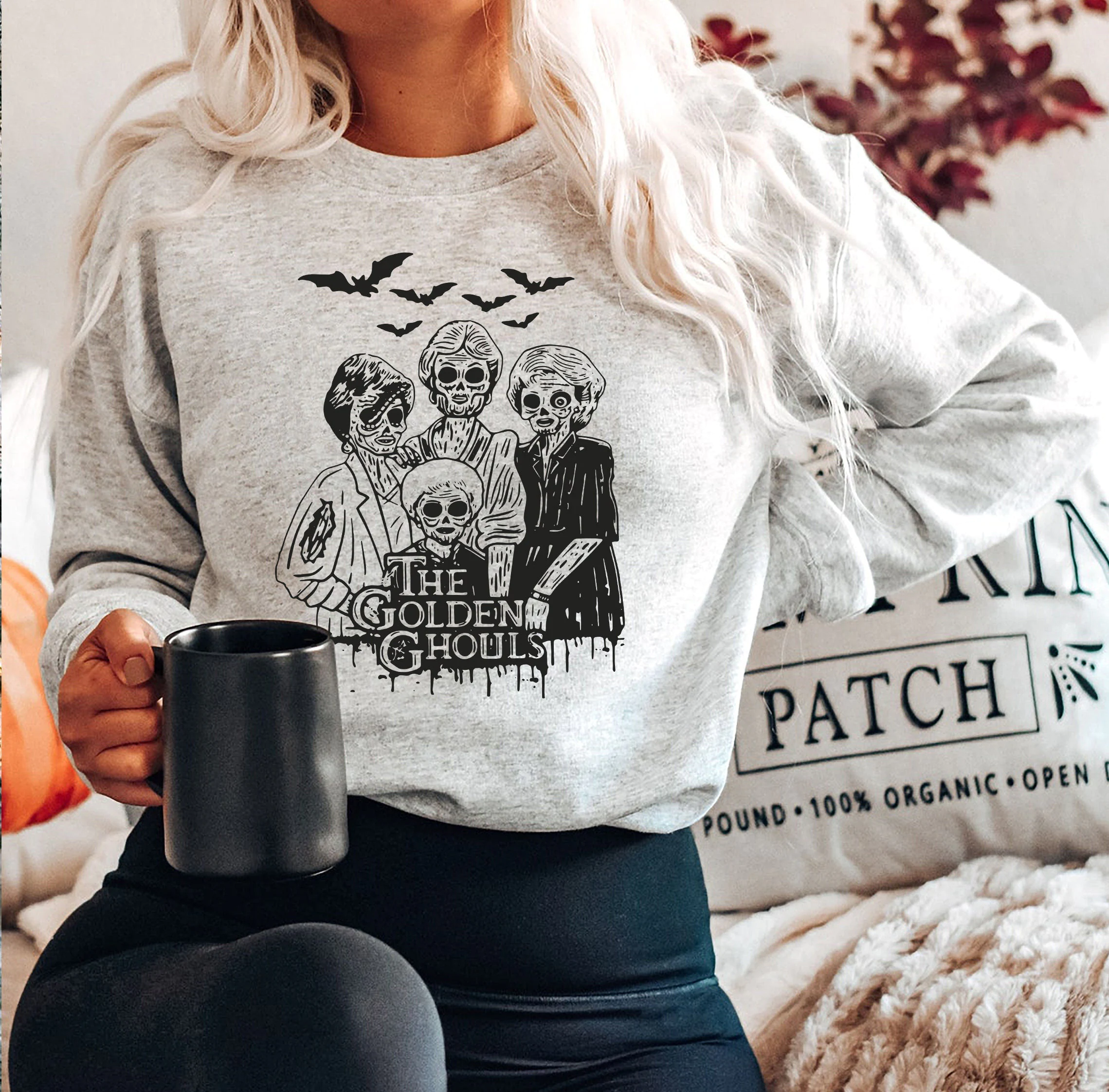 Golden Ghouls Witches Funny Sisters Vampire Fall Disney Halloween New Art T-Shirt Golden Ghouls Witches Funny Sisters Vampire Fall Disney Halloween New Art T-Shirt