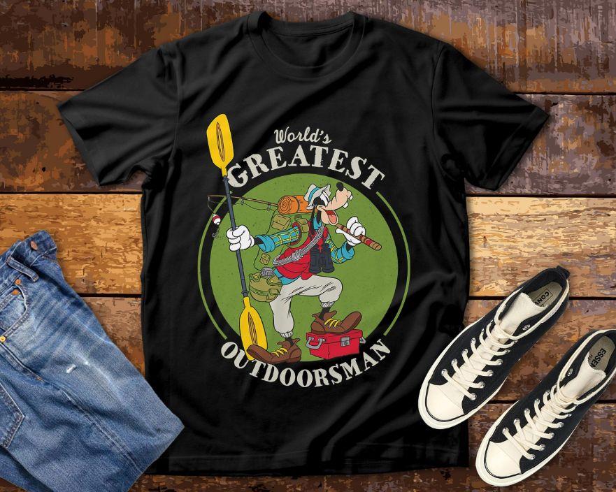 Goofy Outdoorsman Father_s Day Disney T-Shirt Goofy Outdoorsman Father_s Day Disney T-Shirt