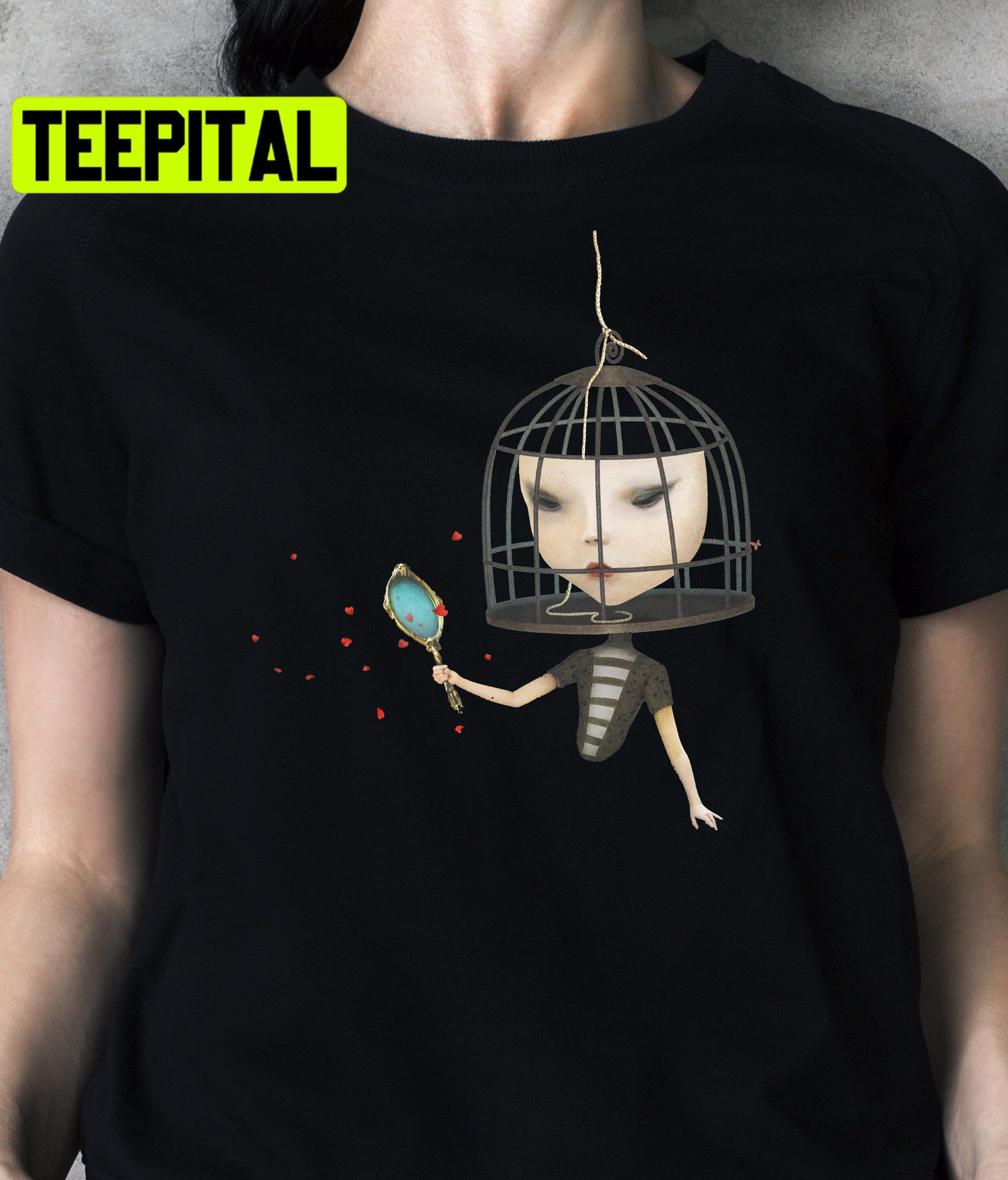 Gothic Doll Art Halloween Trending Unisex T-Shirt Gothic Doll Art Halloween Trending Unisex T-Shirt