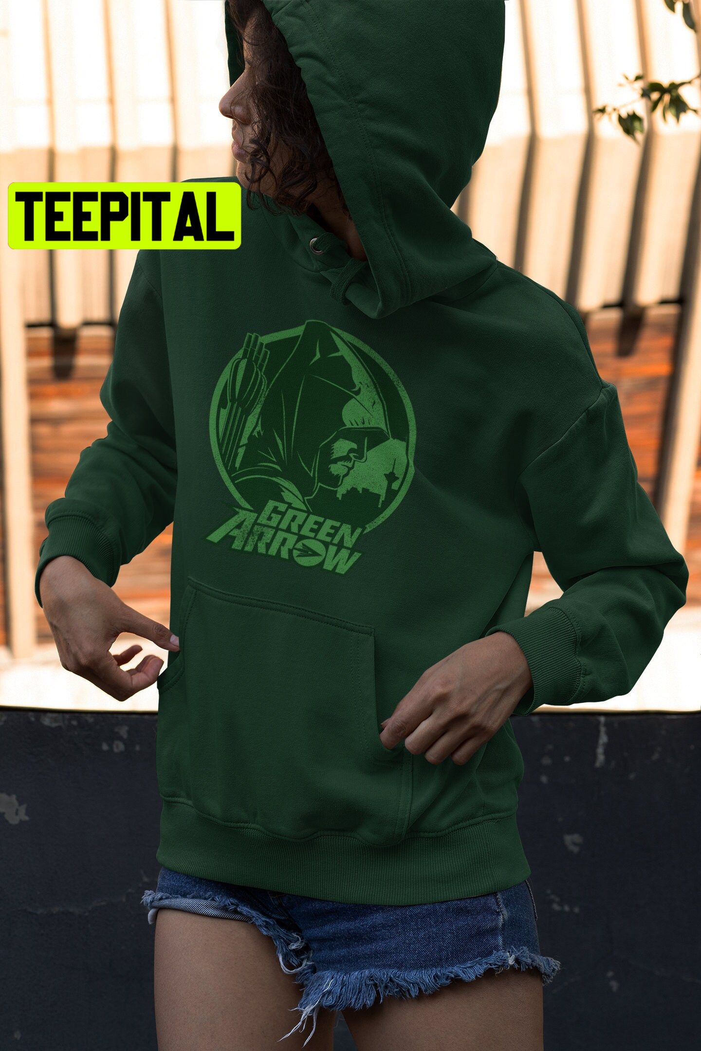 Green Arrow Tv Show Trending Unisex Hoodie Green Arrow Tv Show Trending Unisex Hoodie