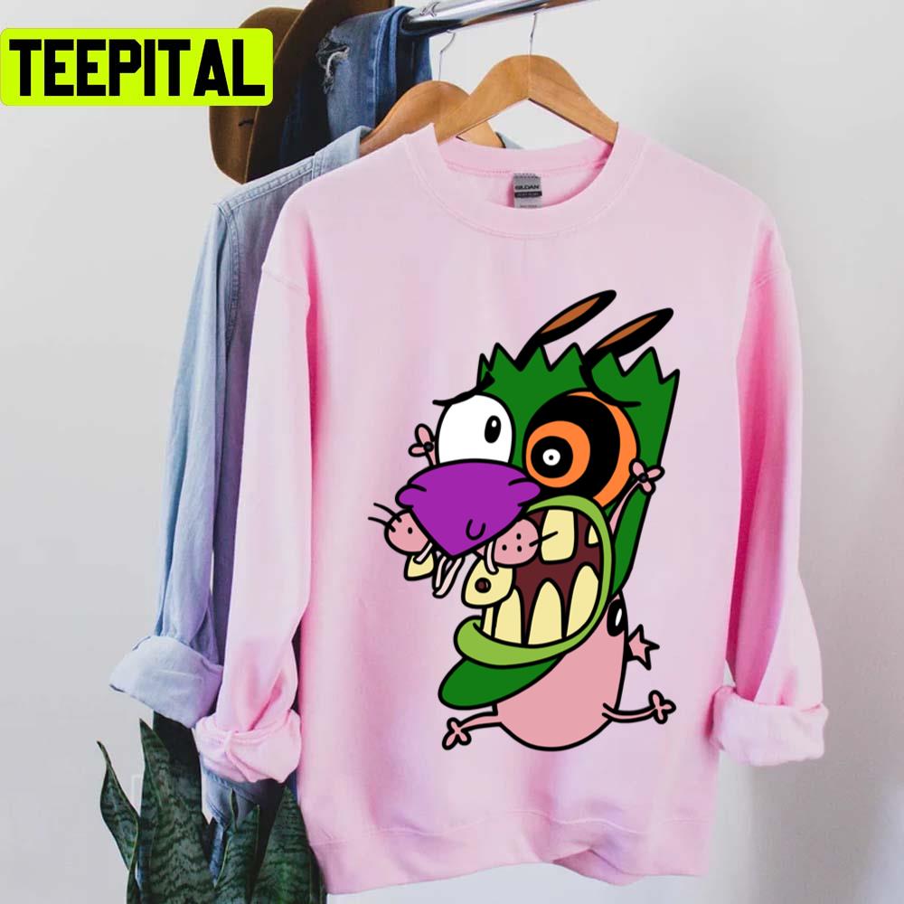 Green Head Courage The Cowardly Dog Unisex T-Shirt Green Head Courage The Cowardly Dog Unisex T-Shirt