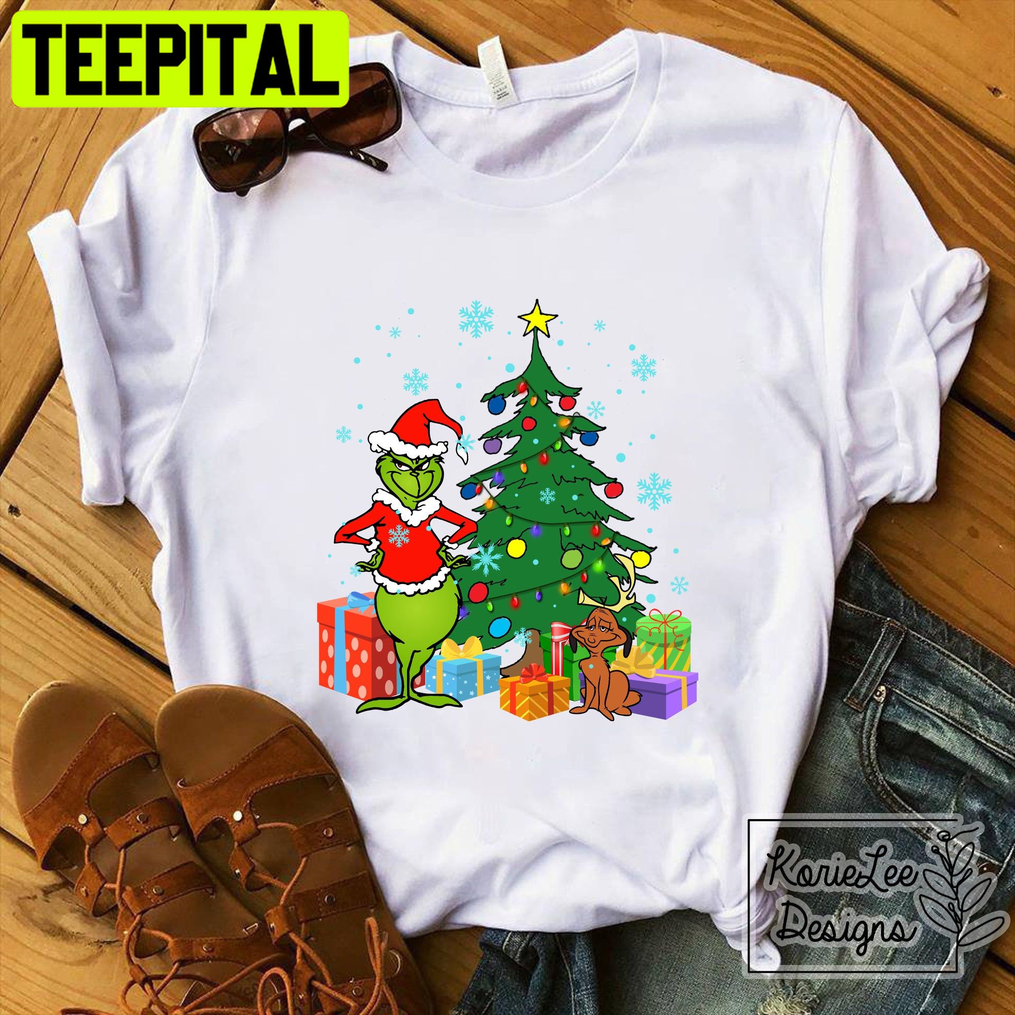 Grinch And Max Grinch Christmas Trending Unisex Shirt Grinch And Max Grinch Christmas Trending Unisex Shirt