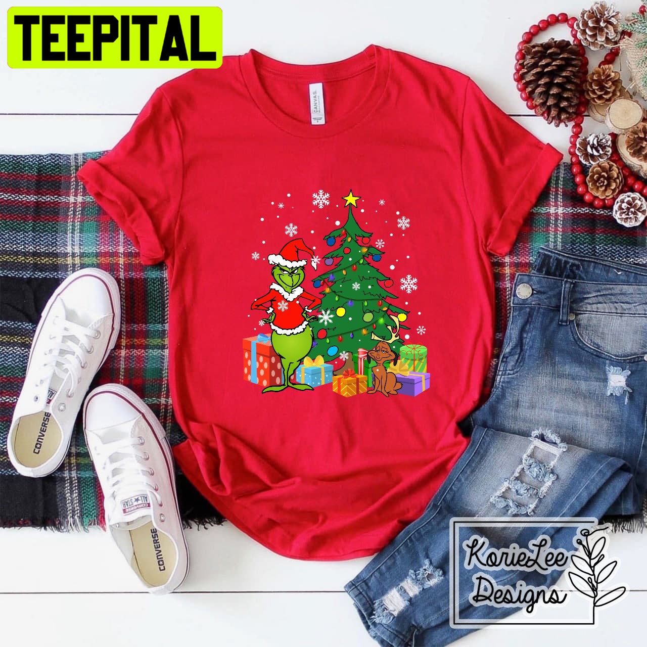 Grinch And Max Grinch Christmas Trending Unisex Shirt Grinch And Max Grinch Christmas Trending Unisex Shirt