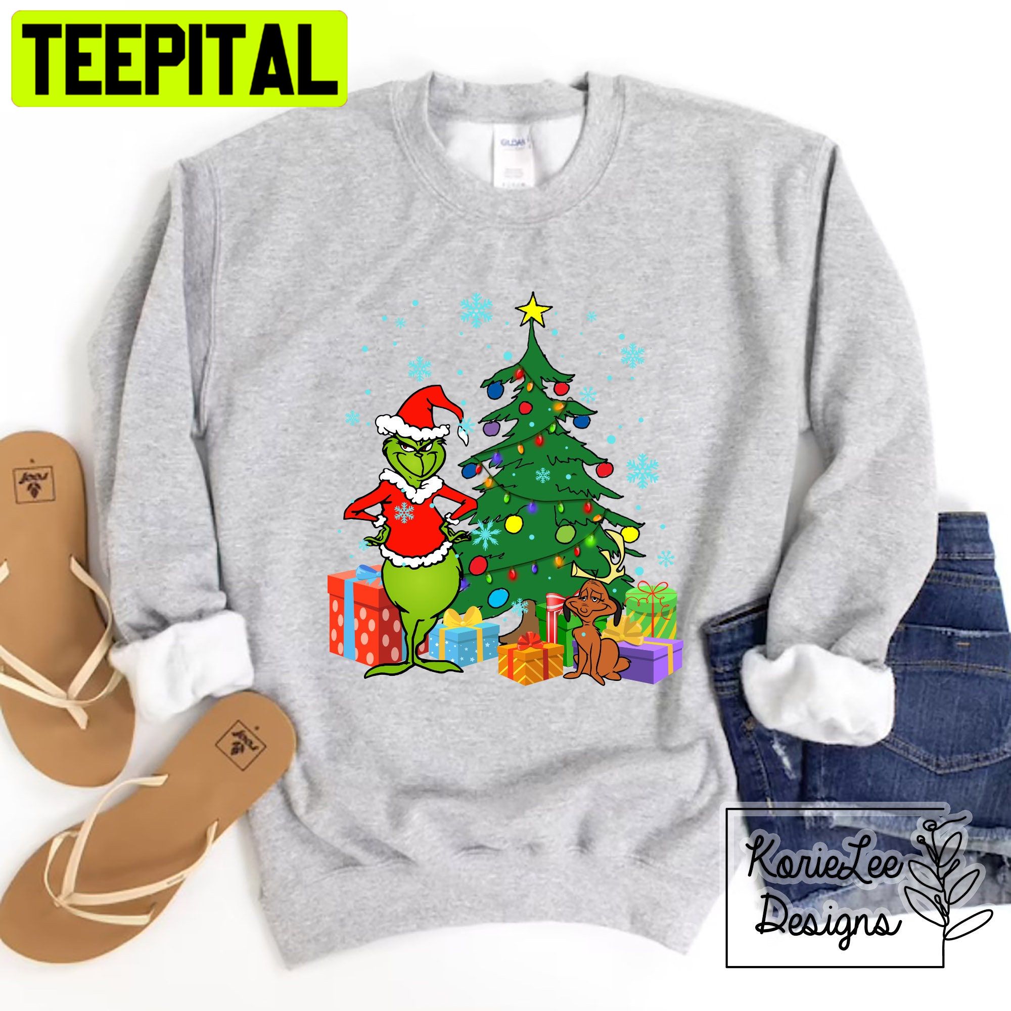 Grinch And Max Grinch Christmas Trending Unisex Shirt Grinch And Max Grinch Christmas Trending Unisex Shirt