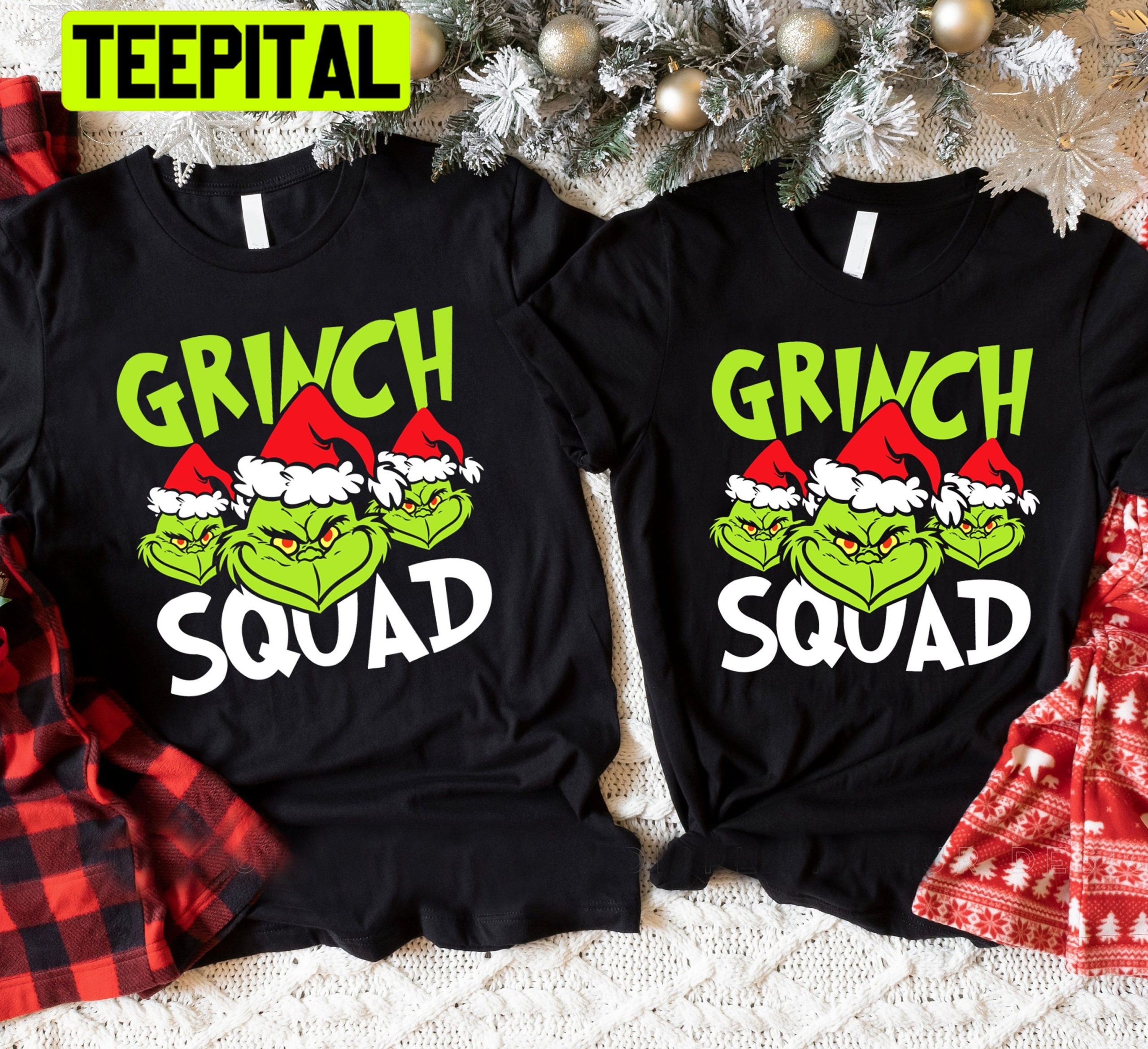 Grinch Squad Christmas Trending Unisex Shirt Grinch Squad Christmas Trending Unisex Shirt