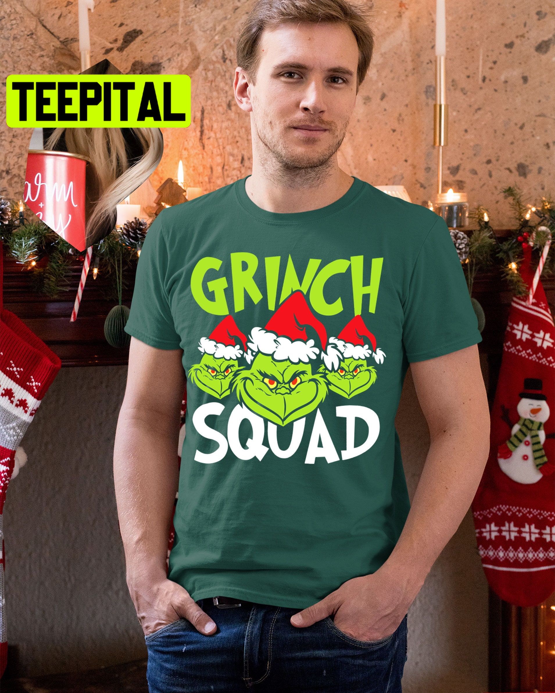 Grinch Squad Christmas Trending Unisex Shirt Grinch Squad Christmas Trending Unisex Shirt