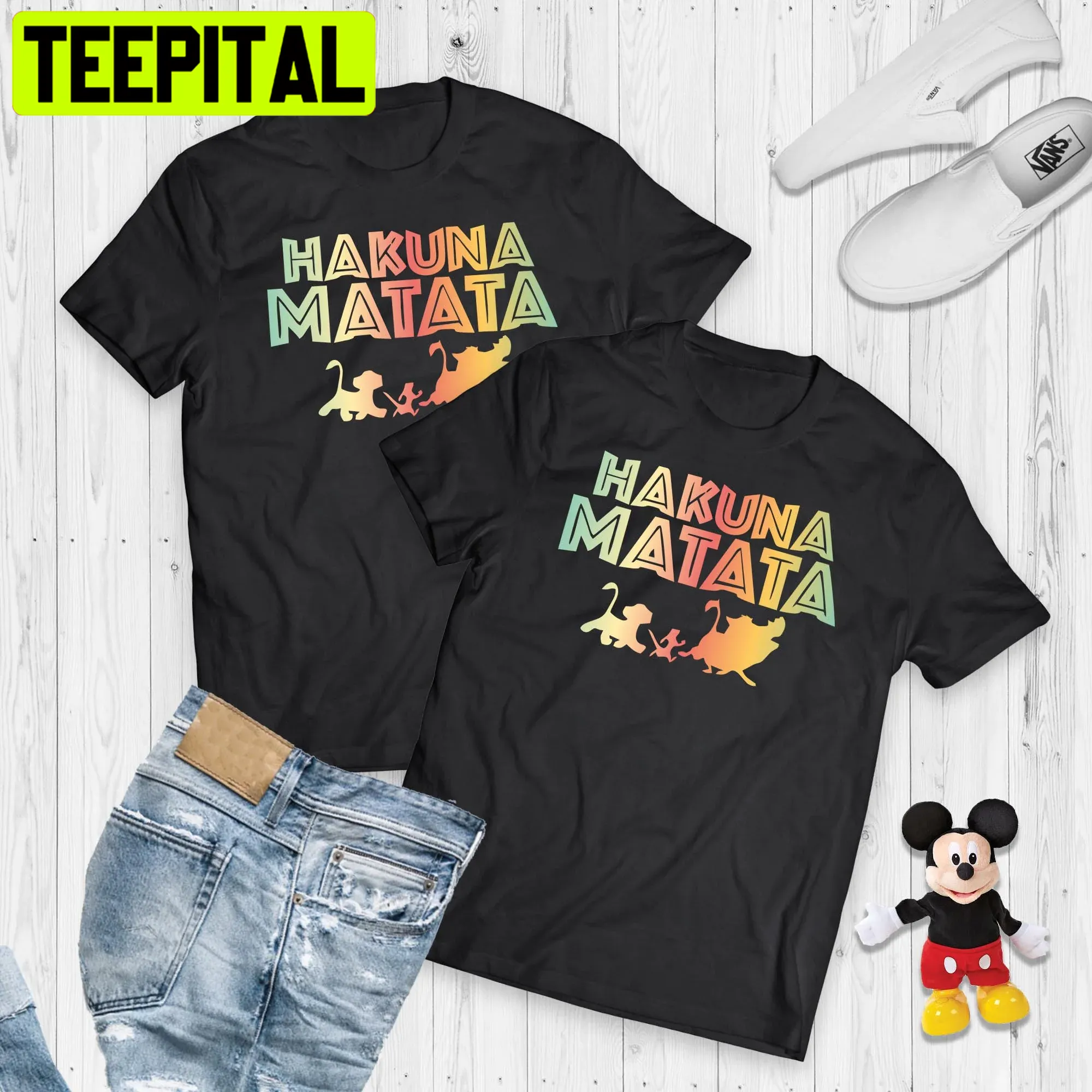 Hakuna Matata Animal Kingdom Trending Unisex T-Shirt Hakuna Matata Animal Kingdom Trending Unisex T-Shirt