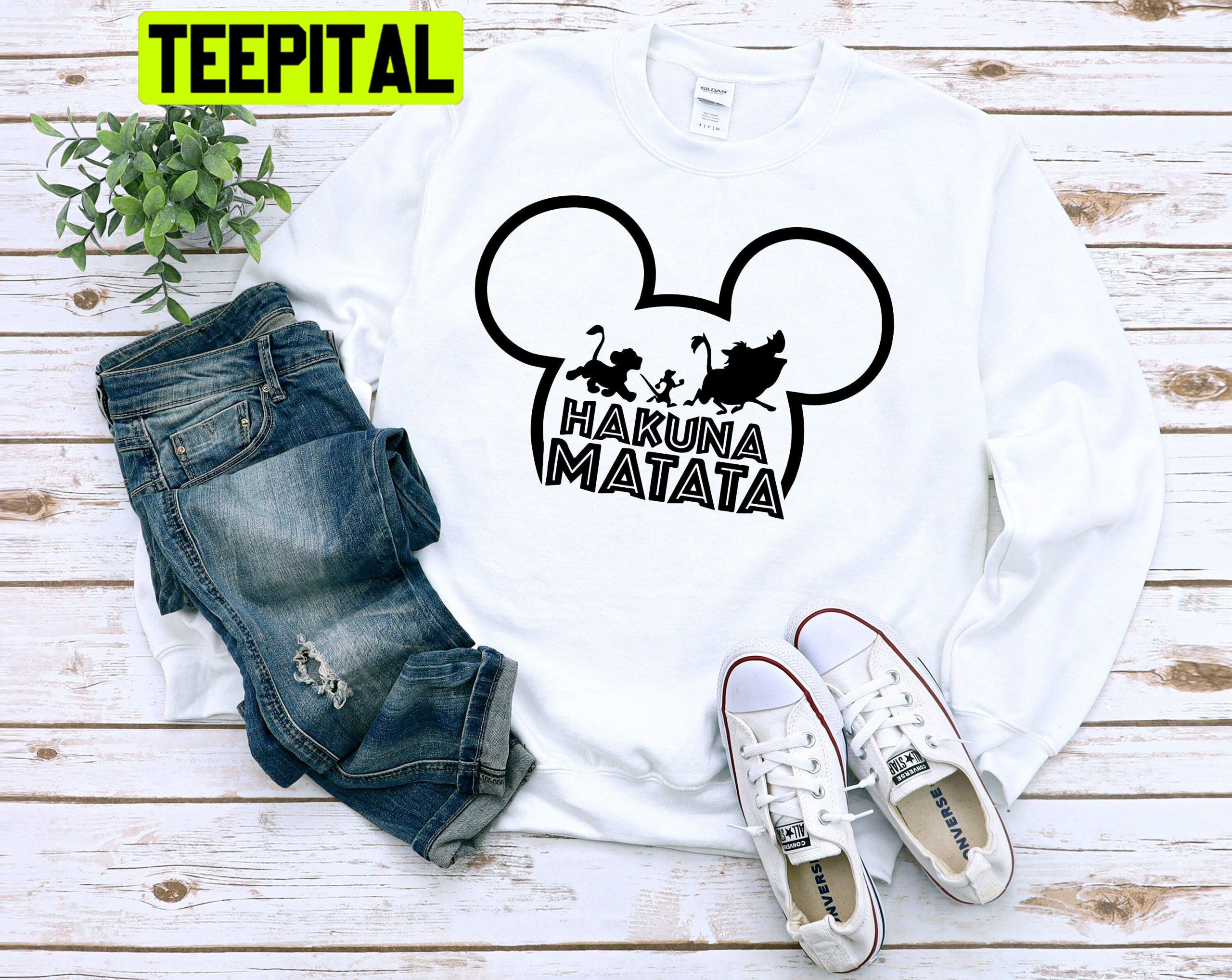 Hakuna Matata Lion King Shirt Mickey Ear Trending Unisex T-Shirt Hakuna Matata Lion King Shirt Mickey Ear Trending Unisex T-Shirt