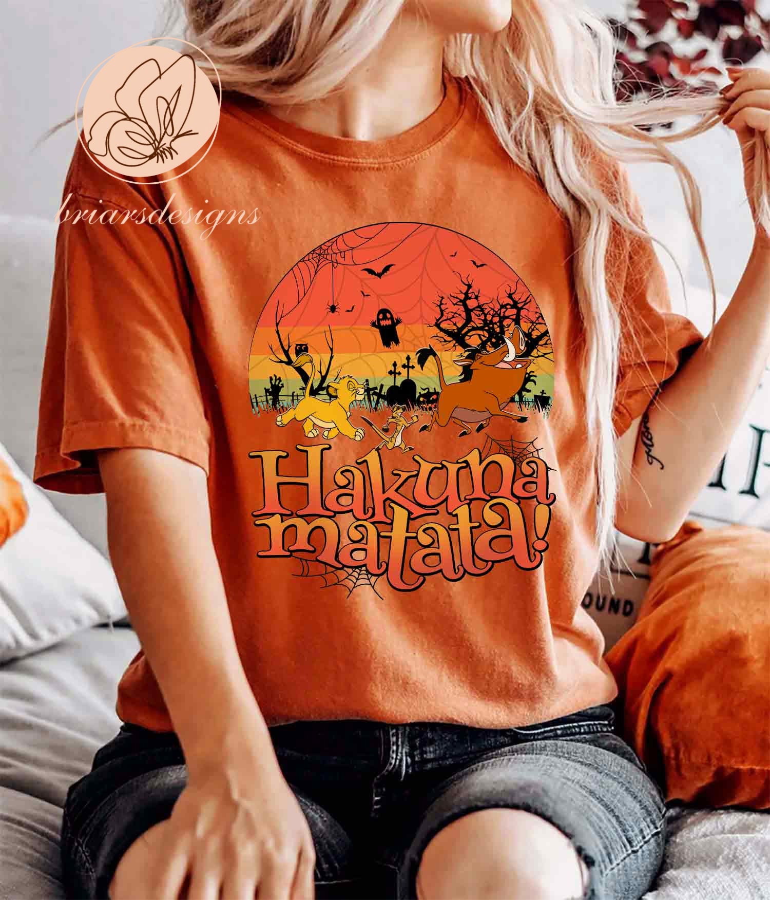 Hakuna Matata Lion King Simba Animal Kingdom Disney Halloween Unisex Sweatshirt Hakuna Matata Lion King Simba Animal Kingdom Disney Halloween Unisex Sweatshirt