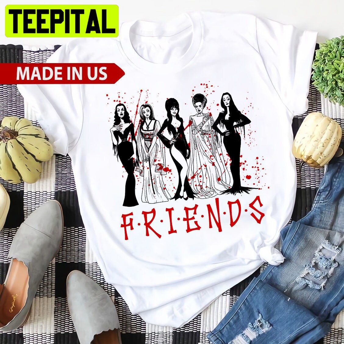 Halloween Friends Squad Goals Halloween Trending Unisex T-Shirt Halloween Friends Squad Goals Halloween Trending Unisex T-Shirt
