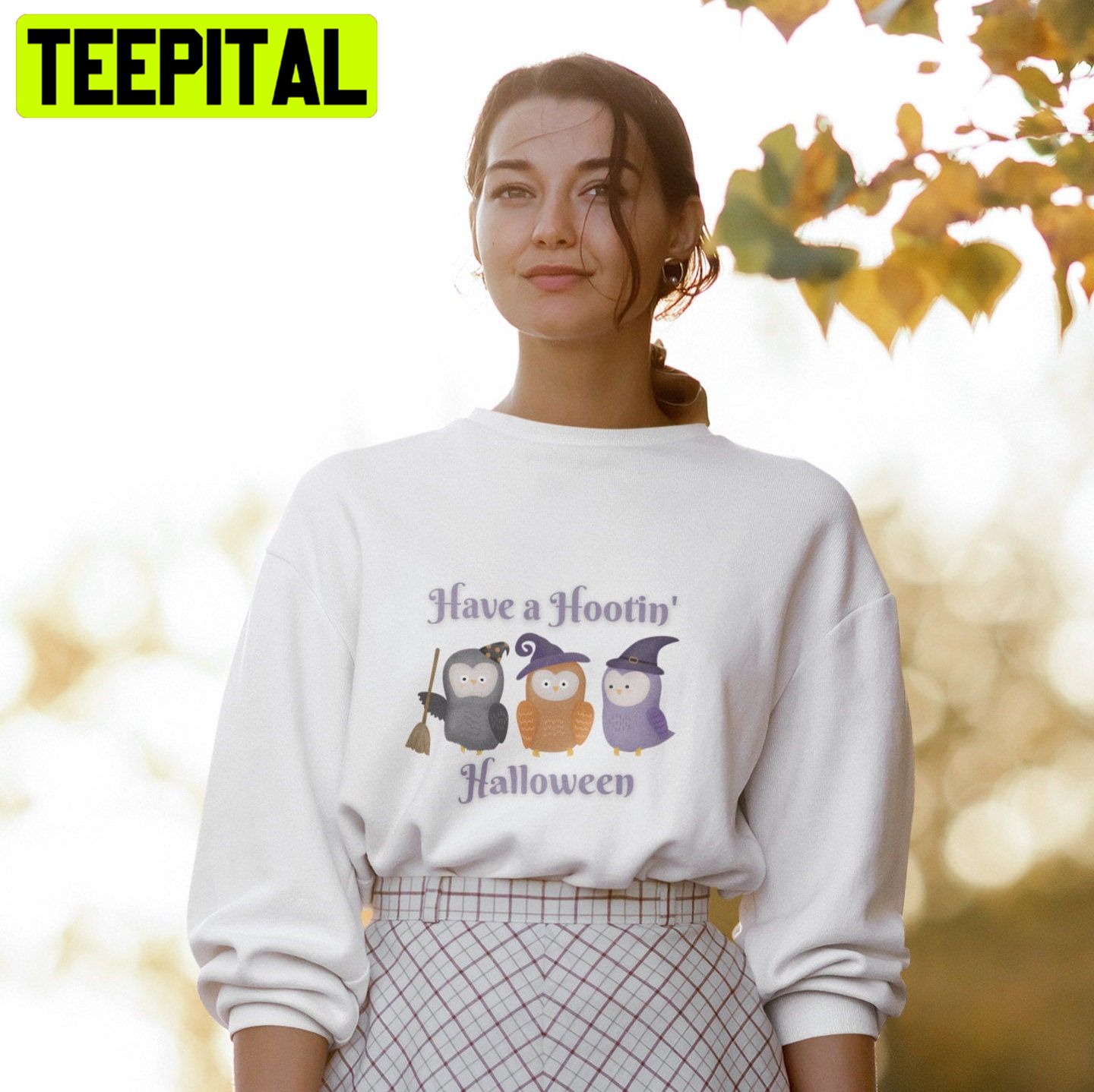 Halloween Owl Sweatshirt Fall Owl Unisex Sweatshirt Halloween Owl Sweatshirt Fall Owl Unisex Sweatshirt