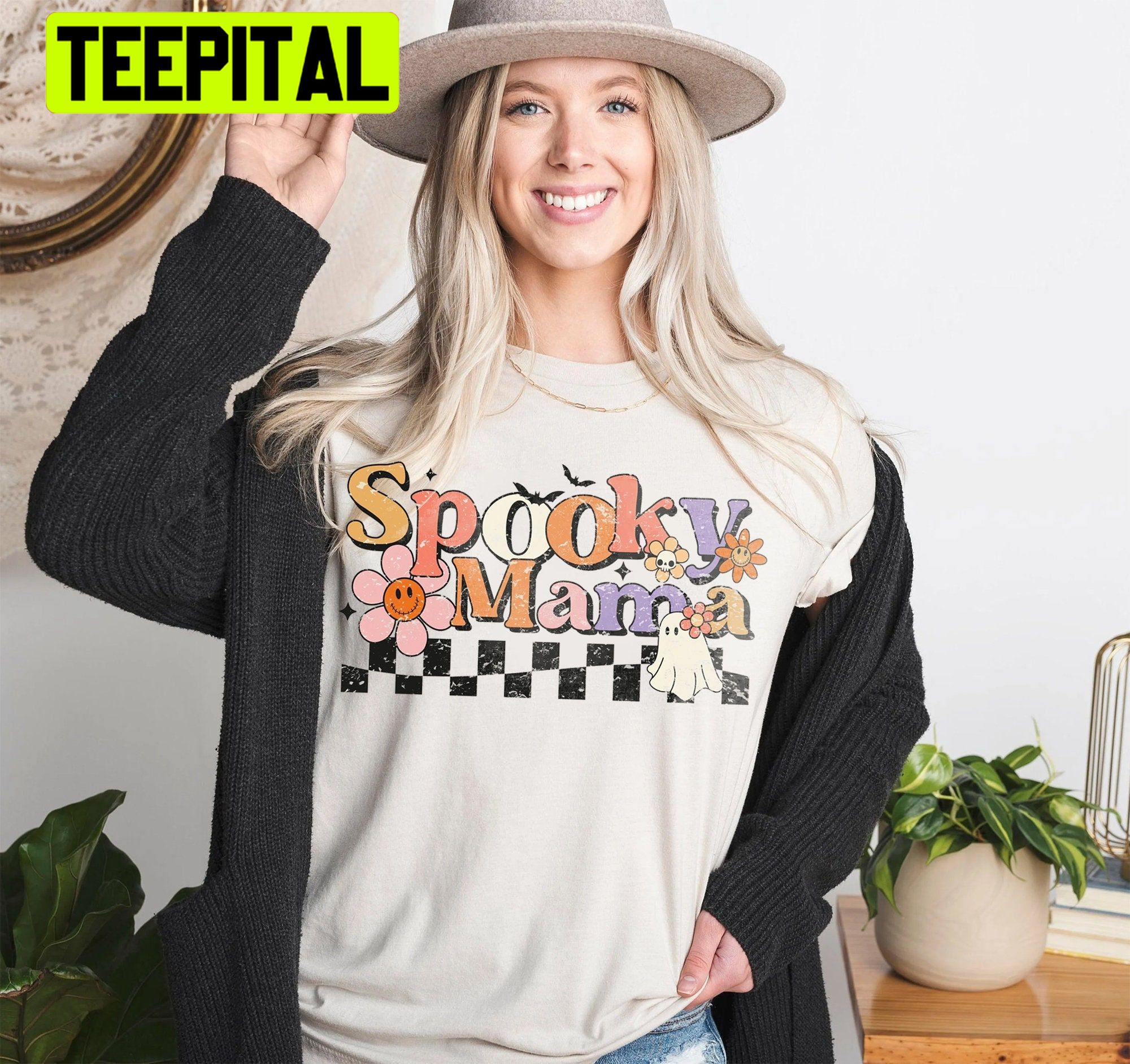 Halloween Spooky Mama Spooky Mini Matching Trending Unisex Shirt Halloween Spooky Mama Spooky Mini Matching Trending Unisex Shirt