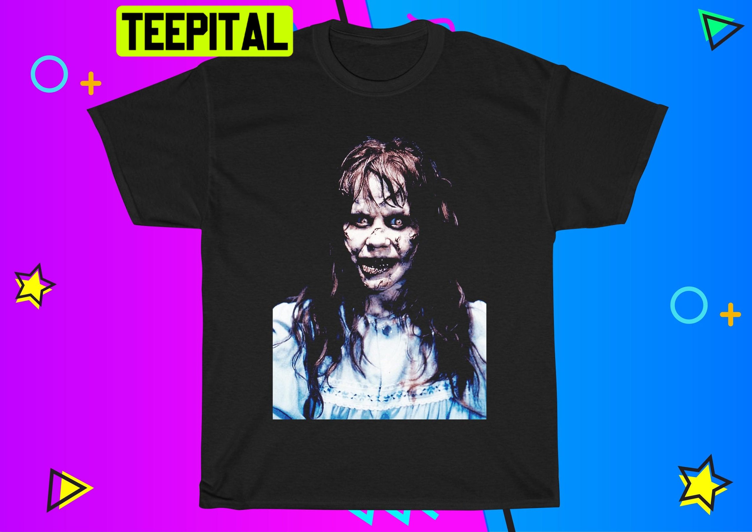 Halloween The Exorcist Horror Trending Unisex T-Shirt Halloween The Exorcist Horror Trending Unisex T-Shirt