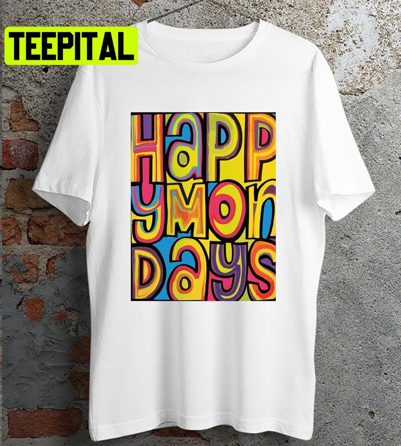 Happy Mondays Rock Pop Art Trending Unisex T-Shirt Happy Mondays Rock Pop Art Trending Unisex T-Shirt