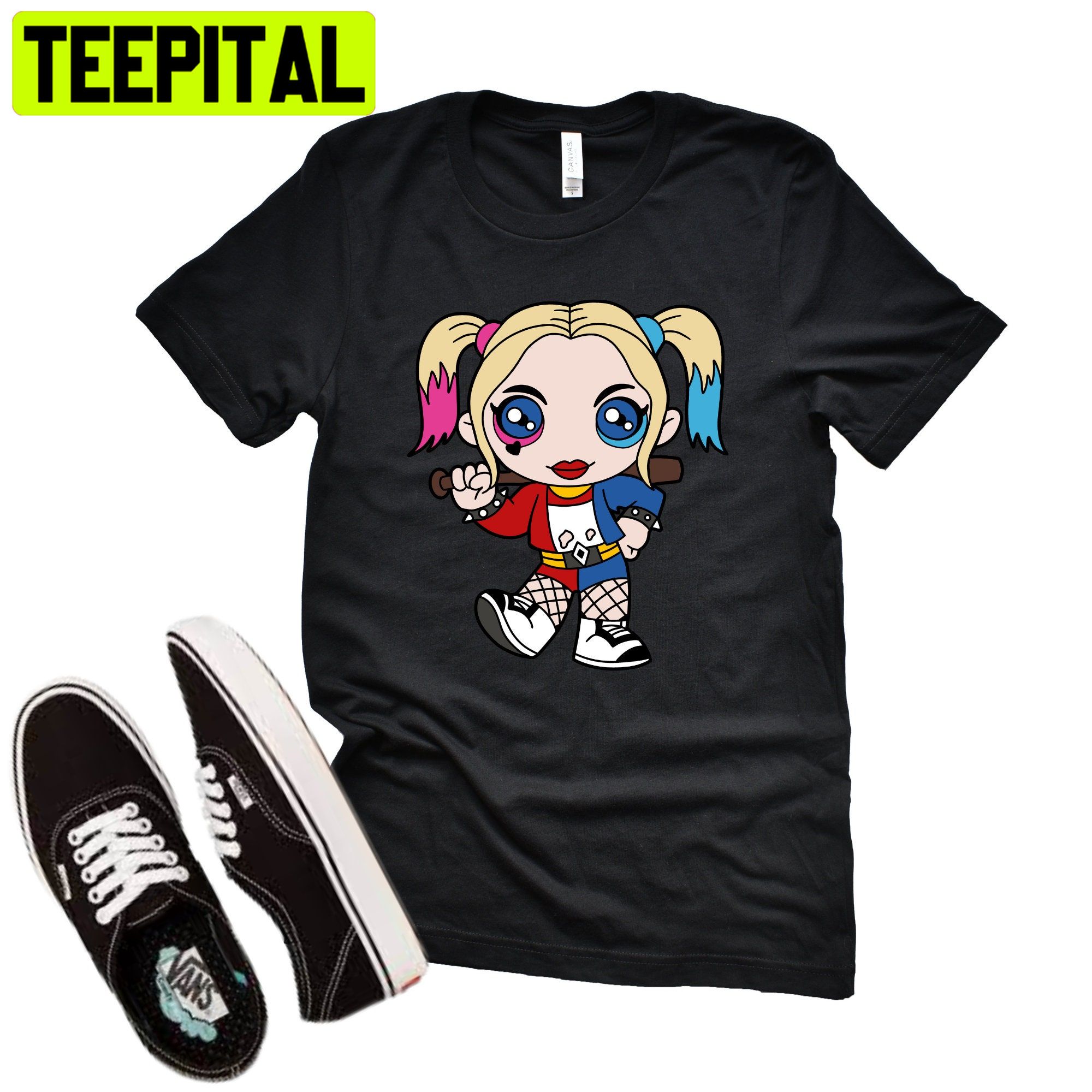 Harley Chibi Graphic Trending Unisex T-Shirt Harley Chibi Graphic Trending Unisex T-Shirt