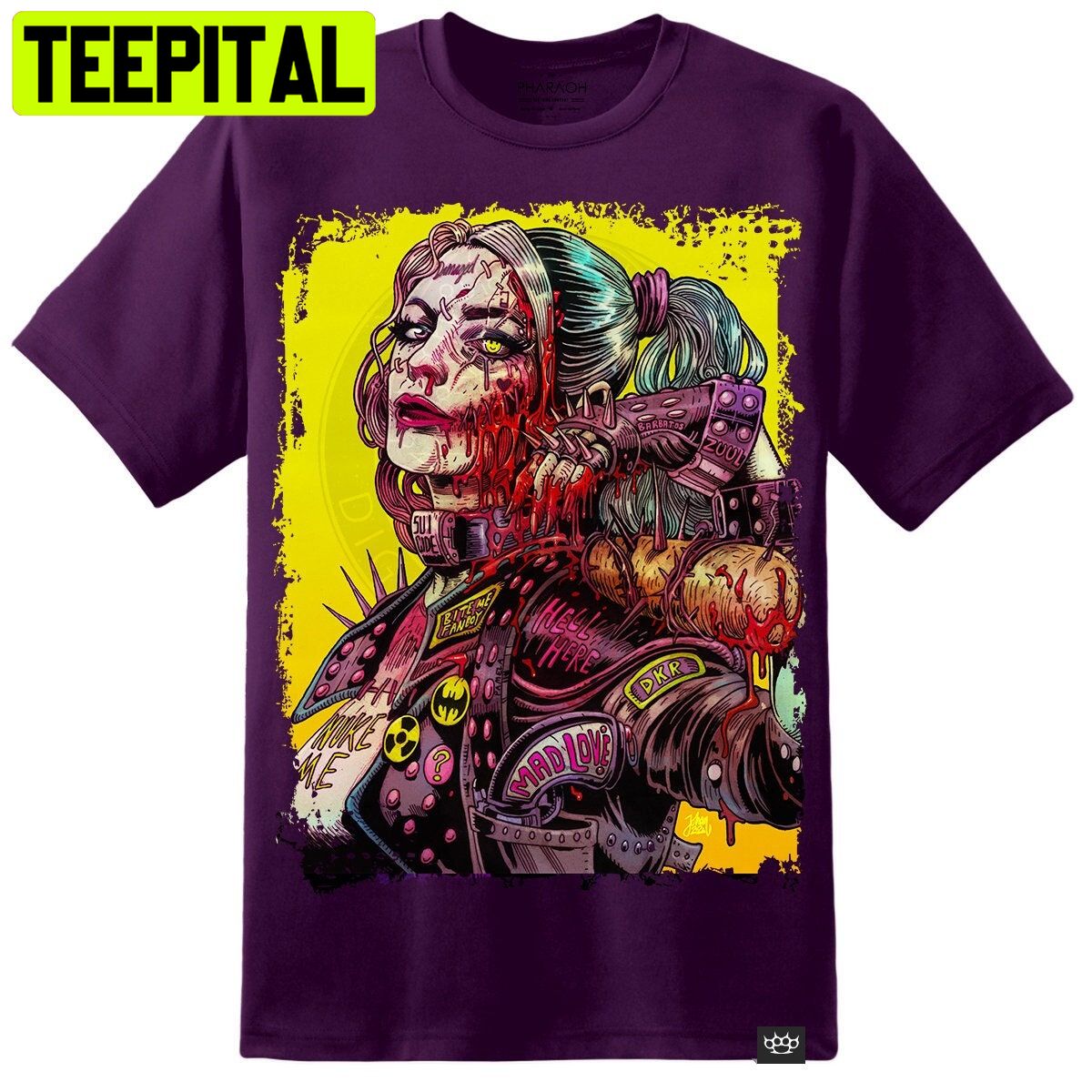 Harley Quinn Artwork Trending Unisex T-Shirt Harley Quinn Artwork Trending Unisex T-Shirt