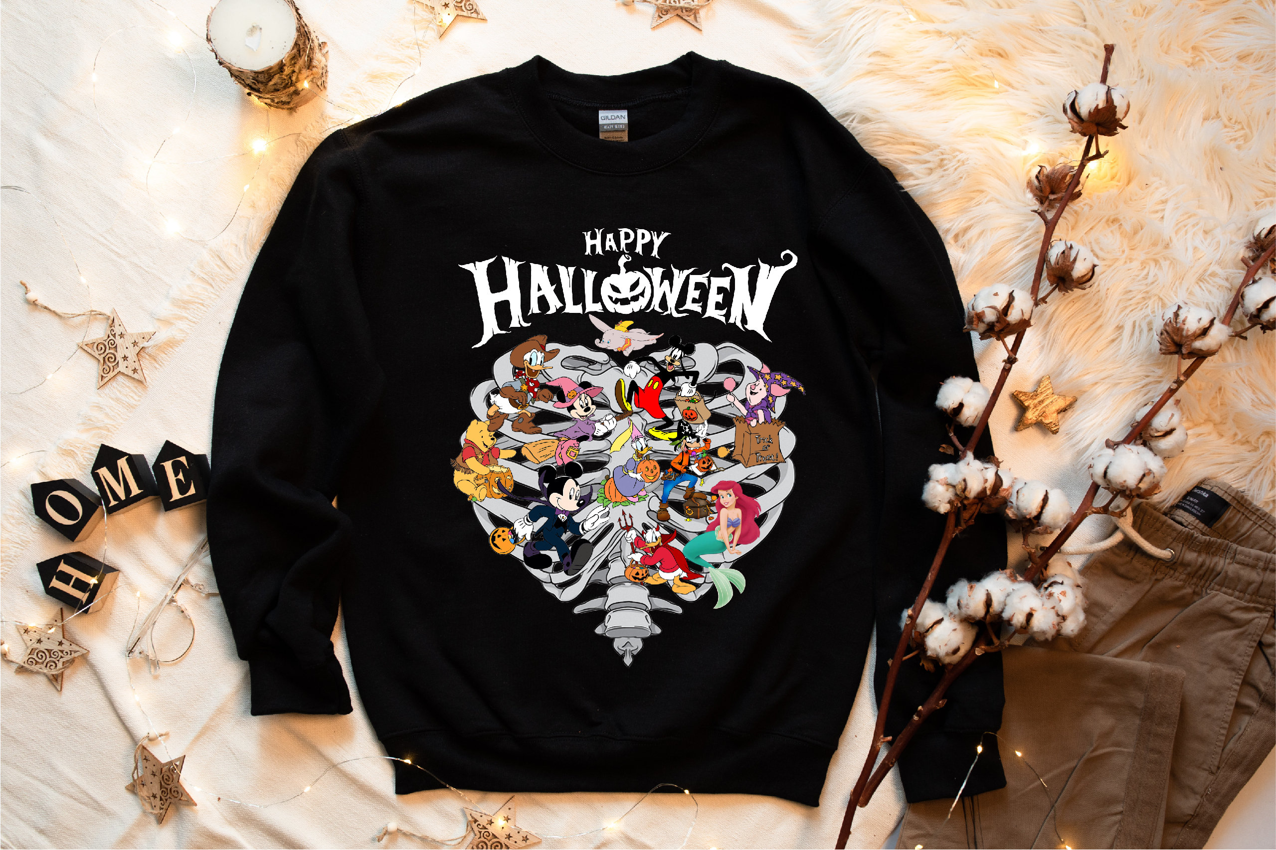 Heart Geometric Disney Halloween New Art T-Shirt Heart Geometric Disney Halloween New Art T-Shirt