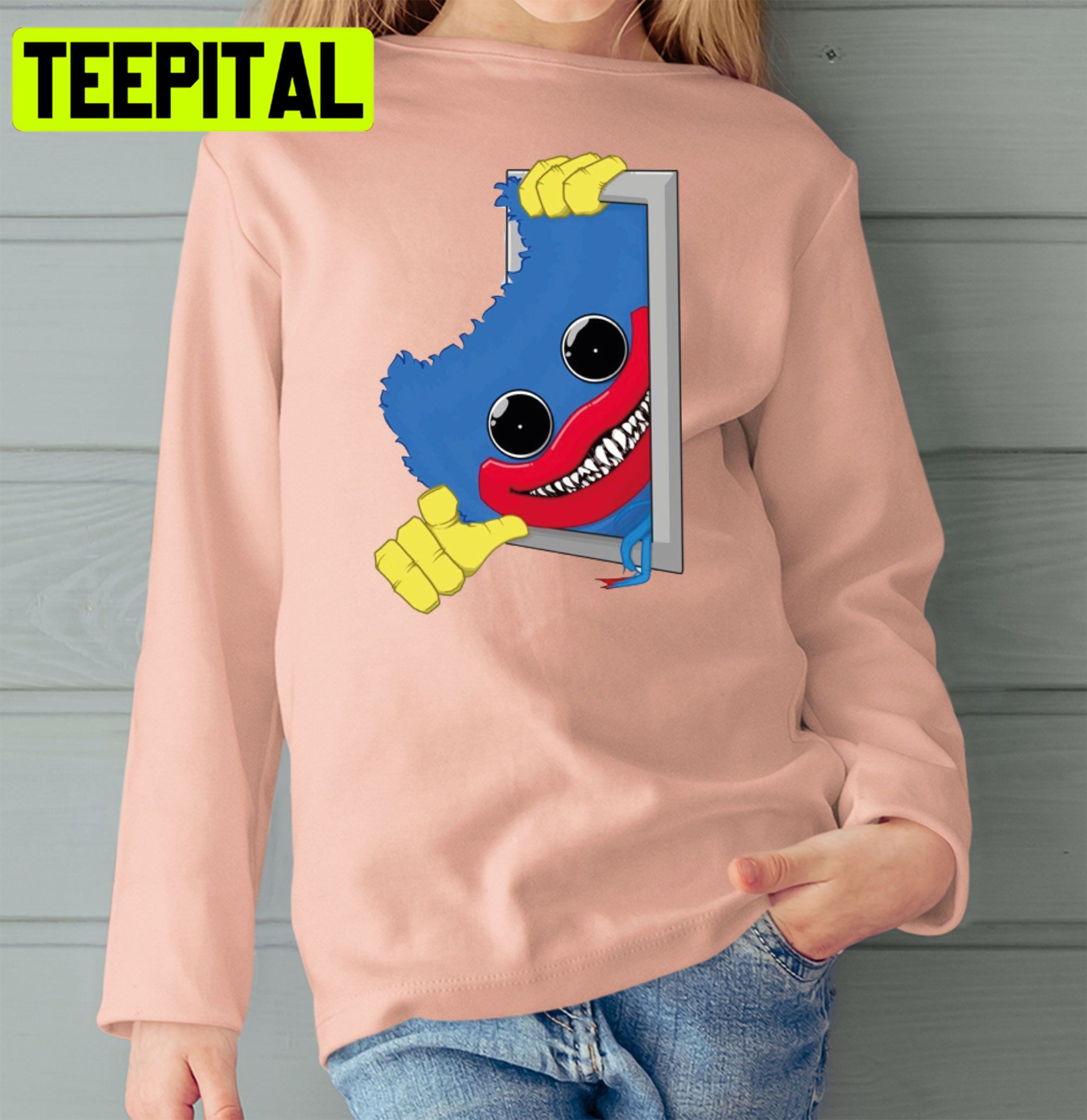 Hi Huggy Wuggy Poppy Trending Unisex Shirt Hi Huggy Wuggy Poppy Trending Unisex Shirt