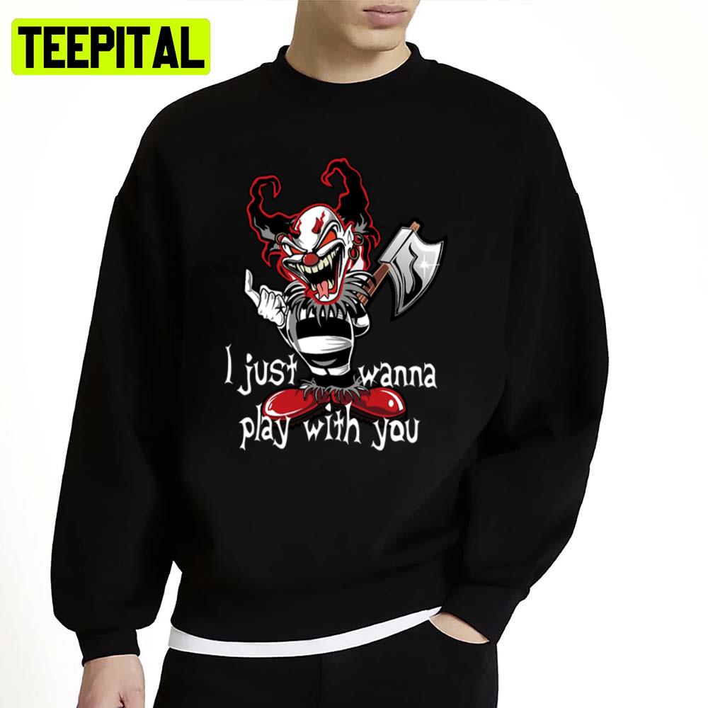Holding Ax Scary Haunted House Evil Clown Horror Killer Clowns Halloween Spooky Night Unisex Sweatshirt Holding Ax Scary Haunted House Evil Clown Horror Killer Clowns Halloween Spooky Night Unisex Sweatshirt