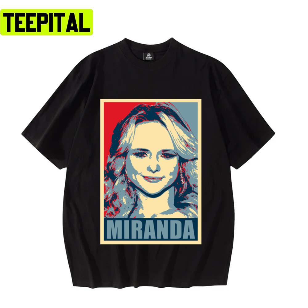 Hope Portrait Miranda Lambert Unisex T-Shirt Hope Portrait Miranda Lambert Unisex T-Shirt