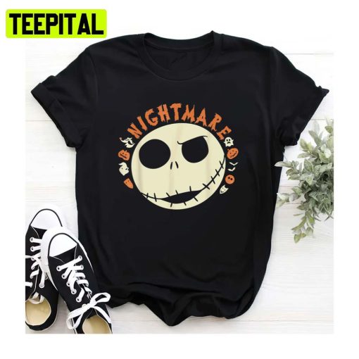 Horror Art The Nightmare Before Christmas Jack Disney Halloween Unisex Sweatshirt