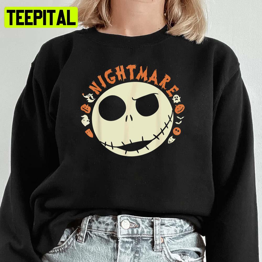 Horror Art The Nightmare Before Christmas Jack Disney Halloween Unisex Sweatshirt Horror Art The Nightmare Before Christmas Jack Disney Halloween Unisex Sweatshirt