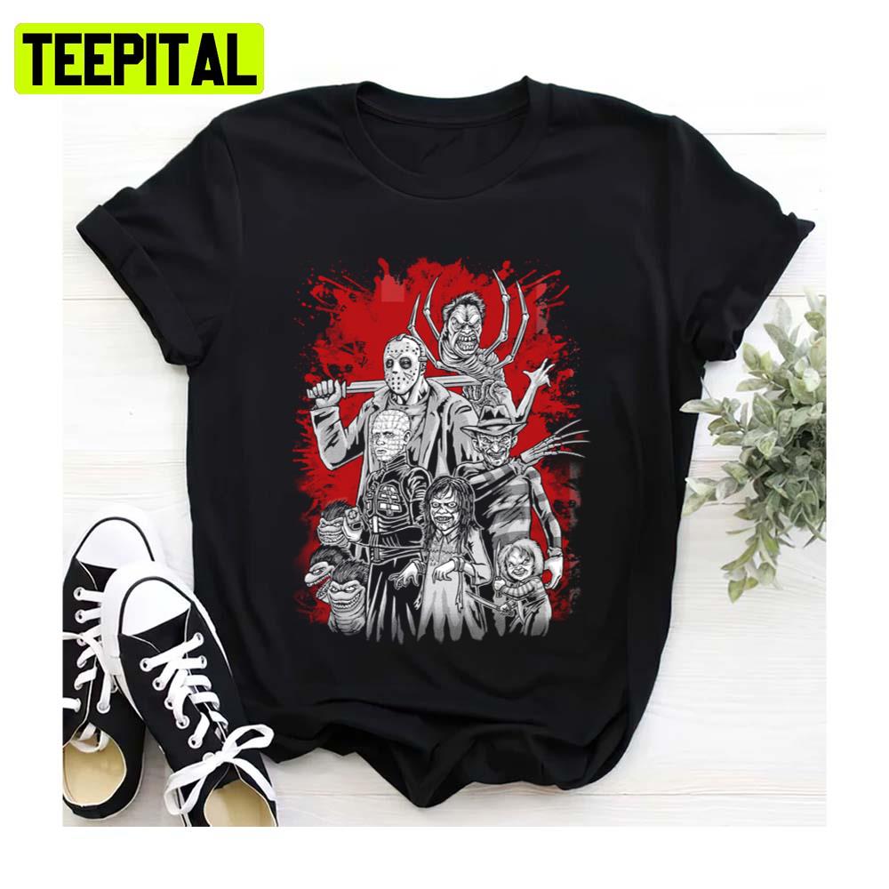 Horror League Ver2 Halloween Unisex Sweatshirt Horror League Ver2 Halloween Unisex Sweatshirt