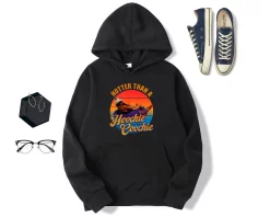 Hotter Than A Hoochie Coochie Colorful Vintage 90s Country Music Retro Chattahoochee Funny Music Hoodie