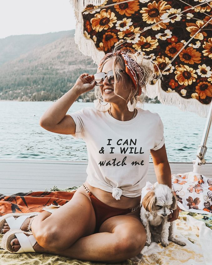 I Can I Will Watch Me T-Shirt I Can I Will Watch Me T-Shirt