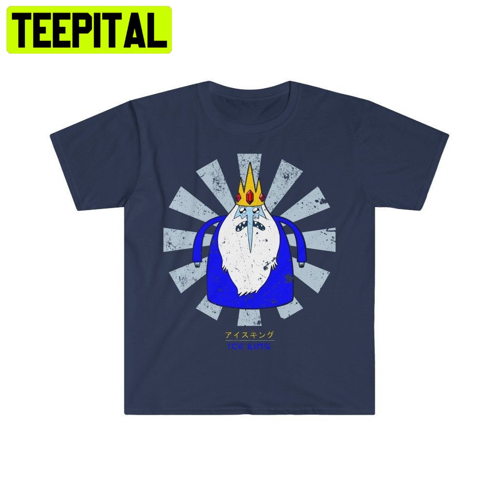 Ice King Retro Japanese Adventure Time Trending Unisex T-Shirt Ice King Retro Japanese Adventure Time Trending Unisex T-Shirt