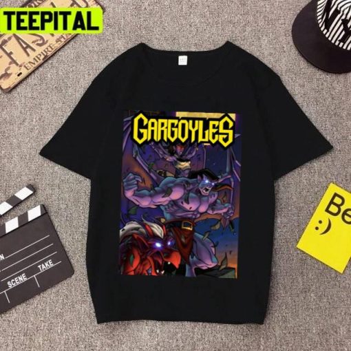 Iconic Design Gargoyles 90s Cartoon Unisex T-Shirt