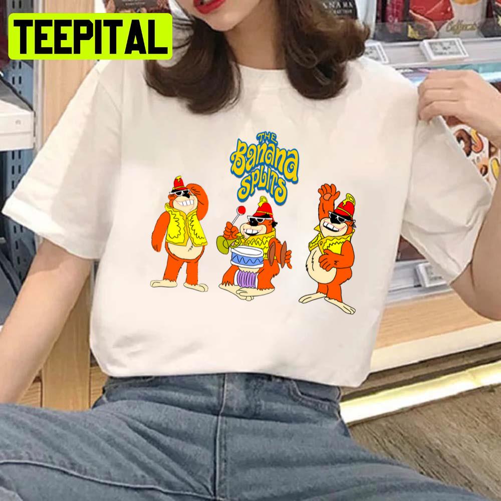 Iconic Design The Banana Splits Unisex T-Shirt Iconic Design The Banana Splits Unisex T-Shirt