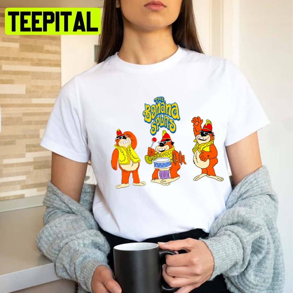 Iconic Design The Banana Splits Unisex T-Shirt Iconic Design The Banana Splits Unisex T-Shirt