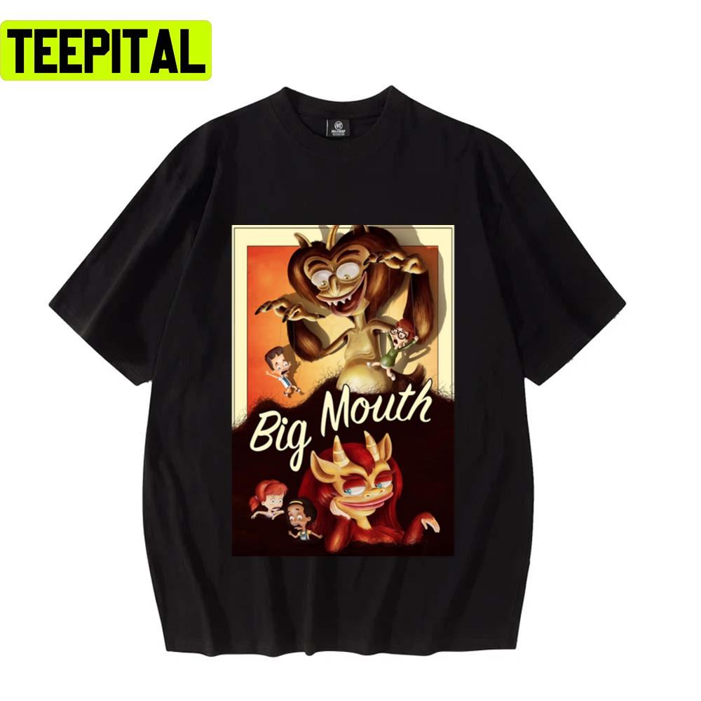 Iconic Illustration Big Mouth Unisex T-Shirt Iconic Illustration Big Mouth Unisex T-Shirt