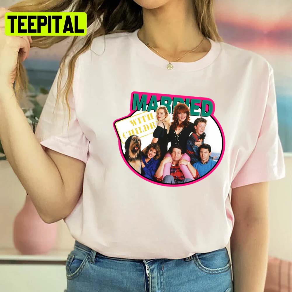 Iconic Logo Art Married With Children Unisex T-Shirt Iconic Logo Art Married With Children Unisex T-Shirt