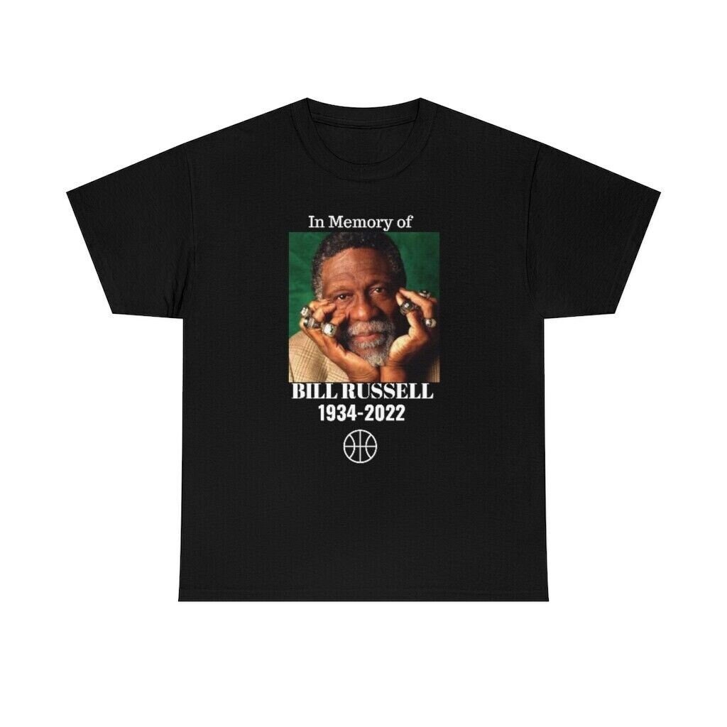 In Memory Of Bill Russell 1934-2022 Russell Death Unisex T-Shirt In Memory Of Bill Russell 1934-2022 Russell Death Unisex T-Shirt