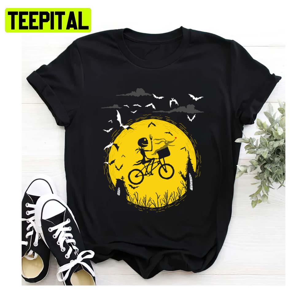 Jack & Zero Take Flight Halloween The Nightmare Before Christmas Unisex Sweatshirt Jack & Zero Take Flight Halloween The Nightmare Before Christmas Unisex Sweatshirt
